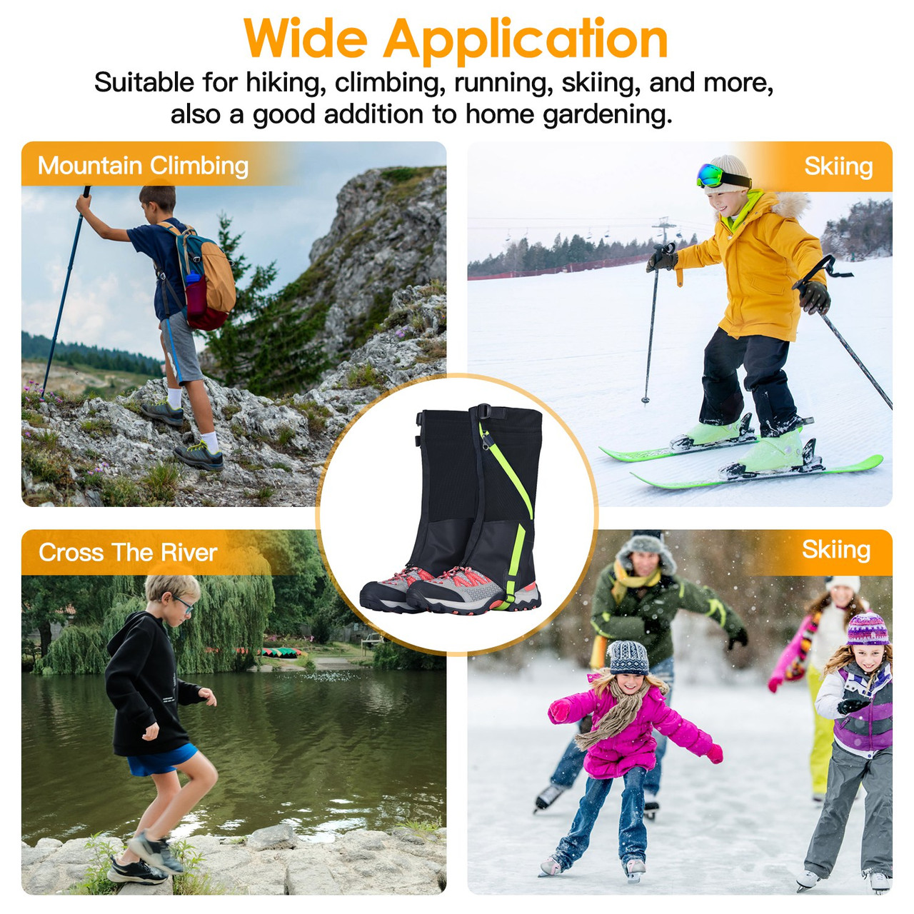 LakeForest® Waterproof Leg Gaiters product image