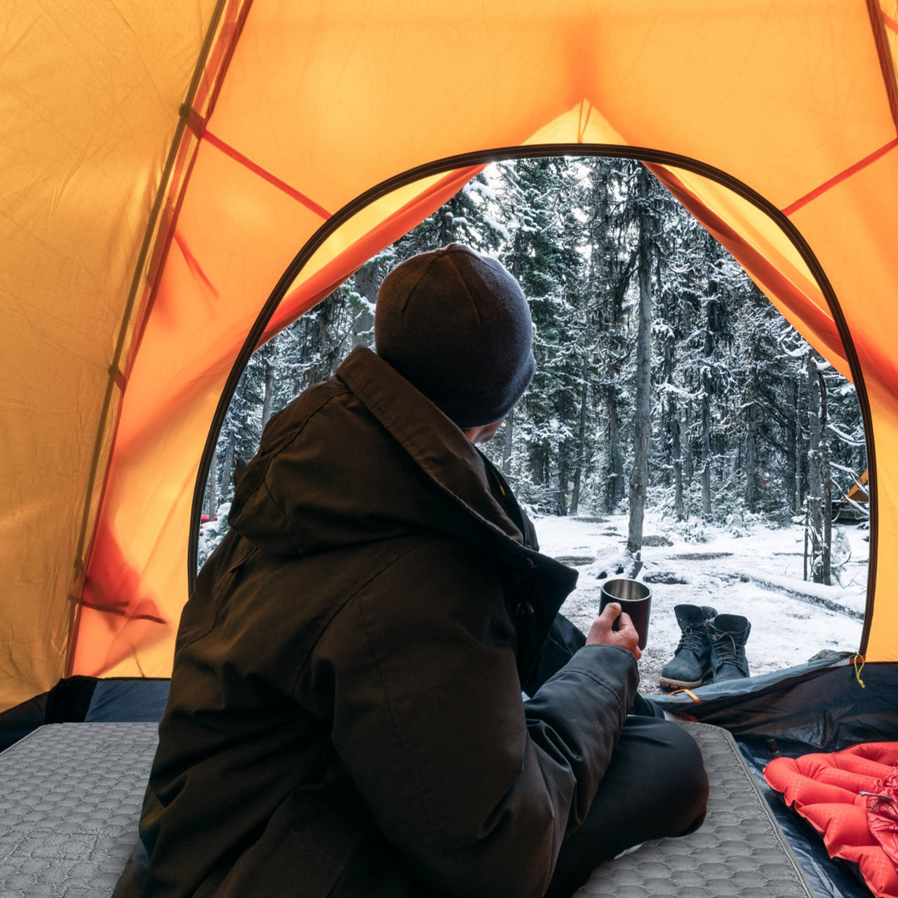 LakeForest Portable Solar Heated Shower Bag