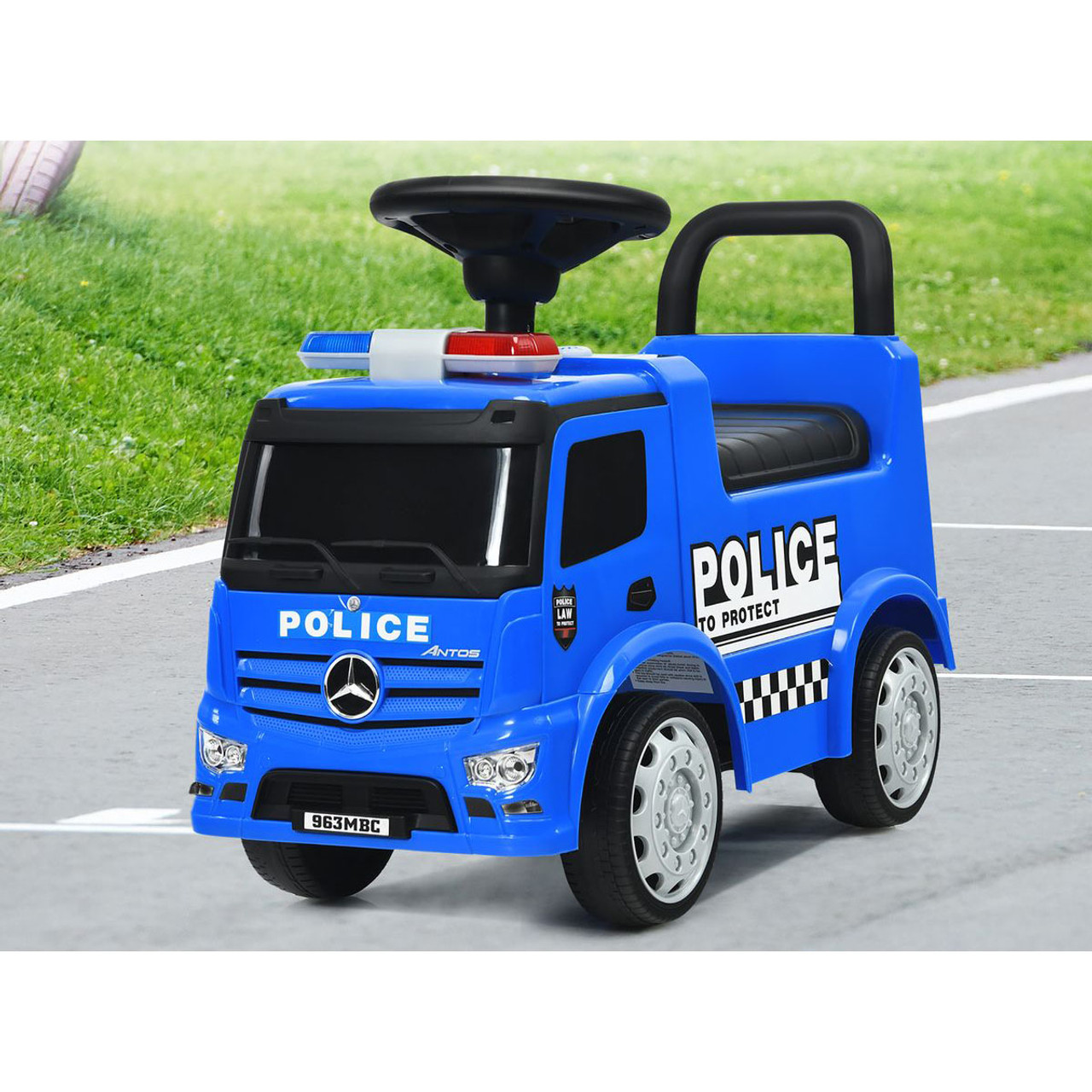 Kids' Ride-On Push Police Car  product image