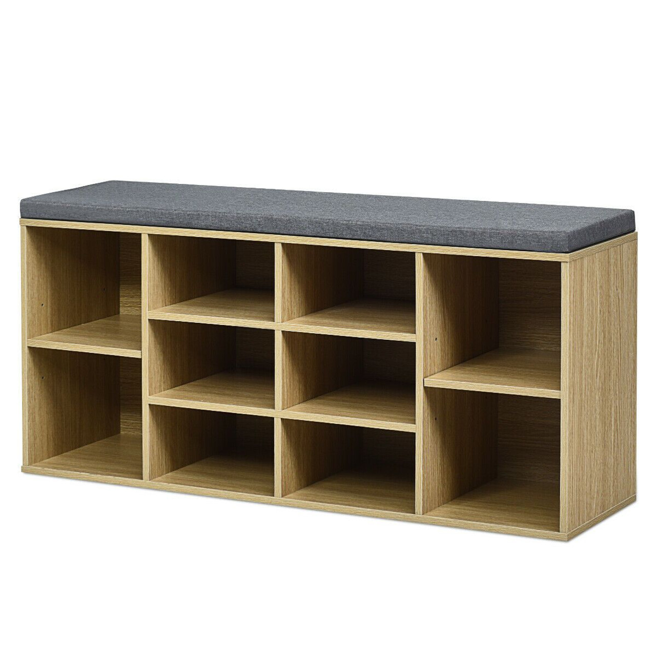 Entryway Padded Shoe Storage Bench product image