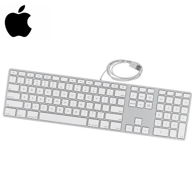 Apple® Wired Keyboard with Numeric Keypad, MB110LL/A product image