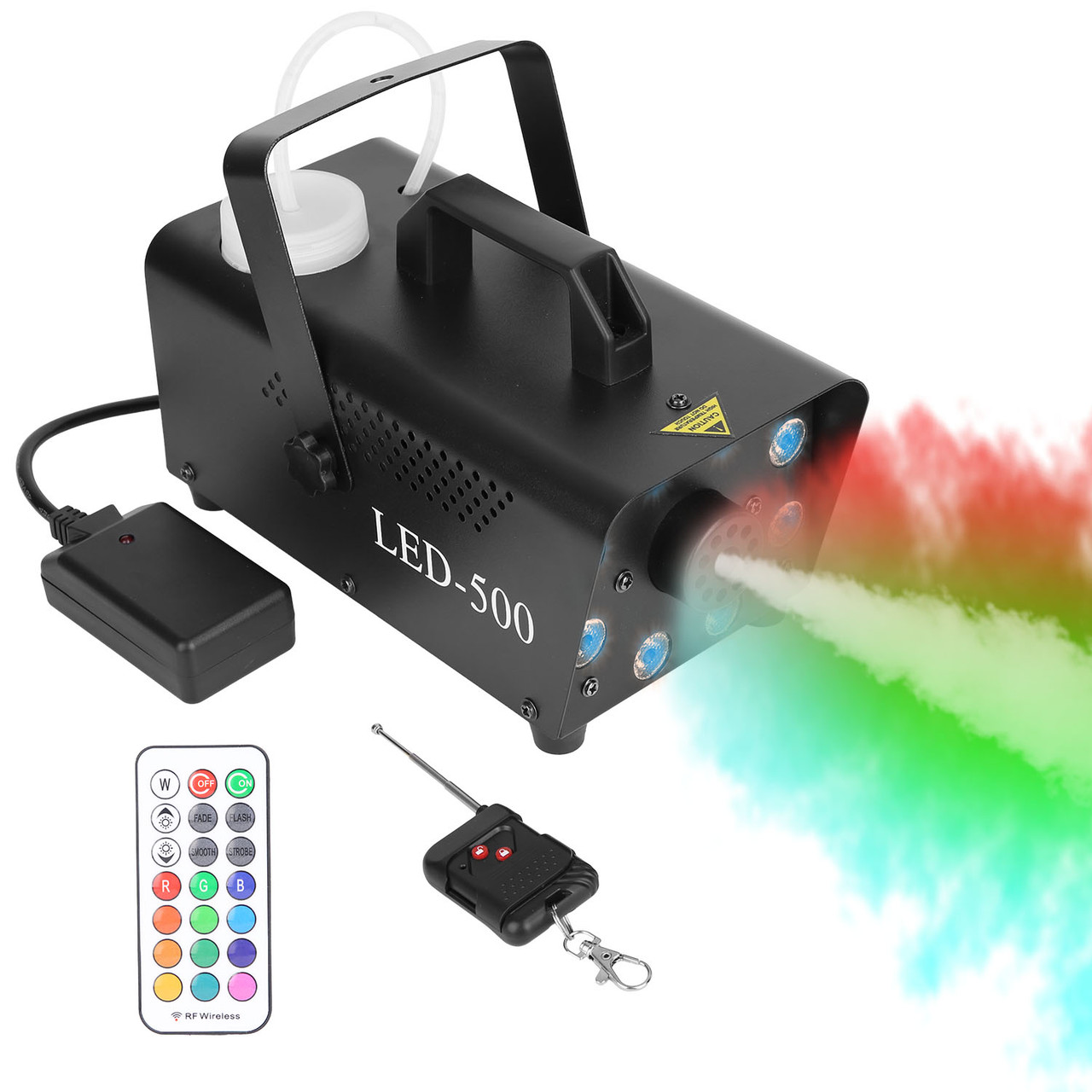 iMounTEK® LED Fog Smoke Machine with Dynamic Lighting Effects product image