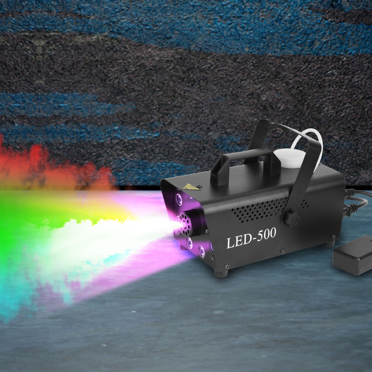 iMounTEK® LED Fog Smoke Machine with Dynamic Lighting Effects product image