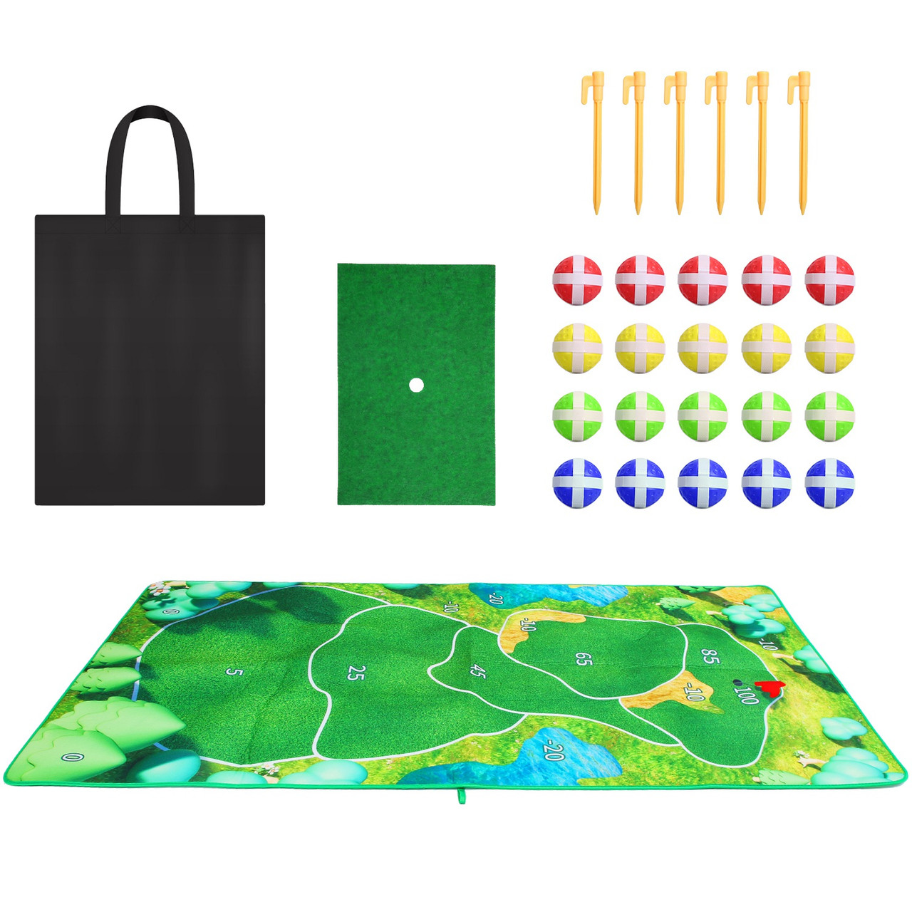 iMounTEK® Kids' Portable Golf Training Mat Set product image