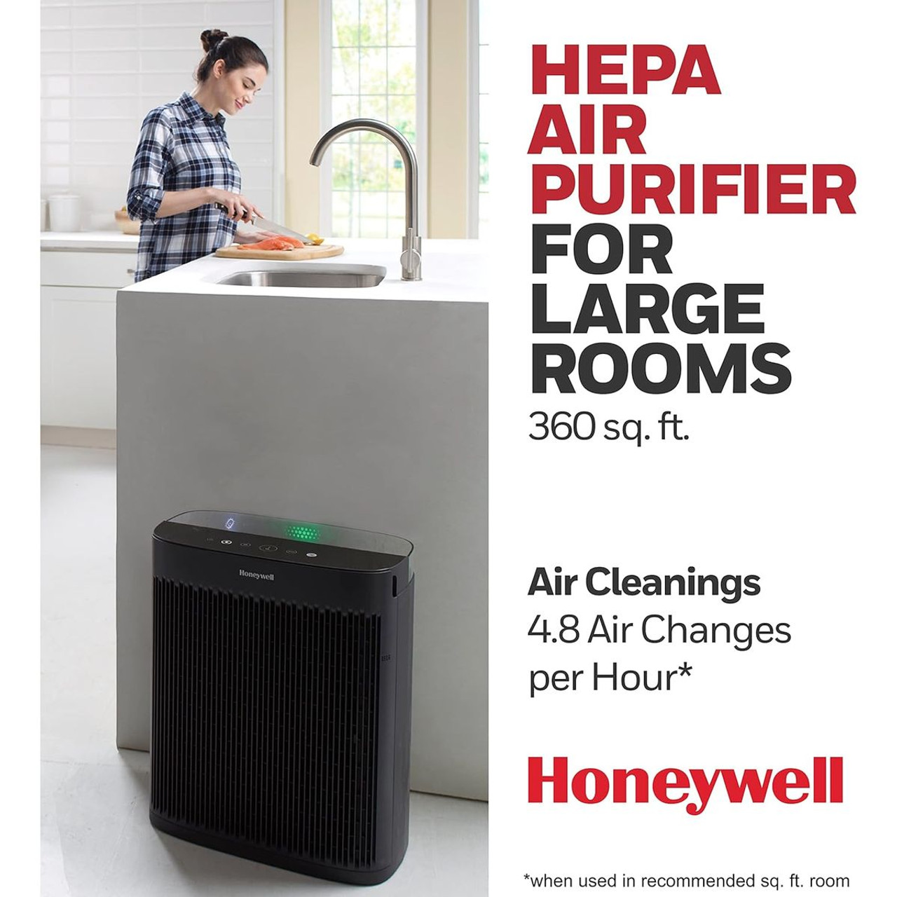 Honeywell® InSight™ HEPA Home Air Purifier product image