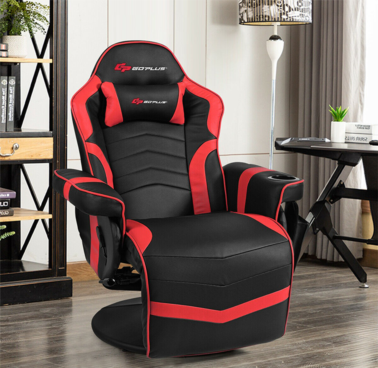 Massaging Swivel Gaming Recliner product image