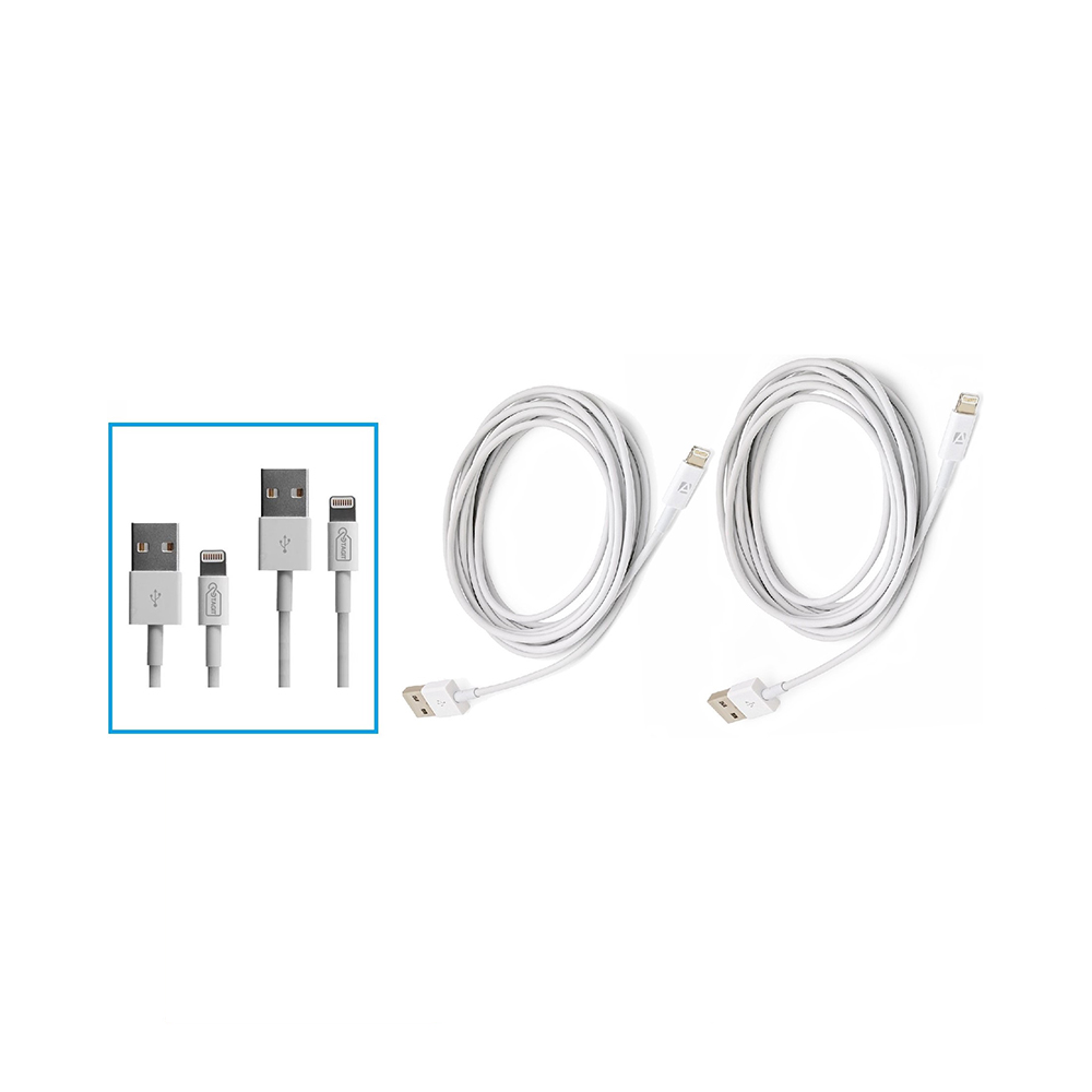 Apple-Certified Lightning Cables with ID Tags (1- or 2-Pack) product image