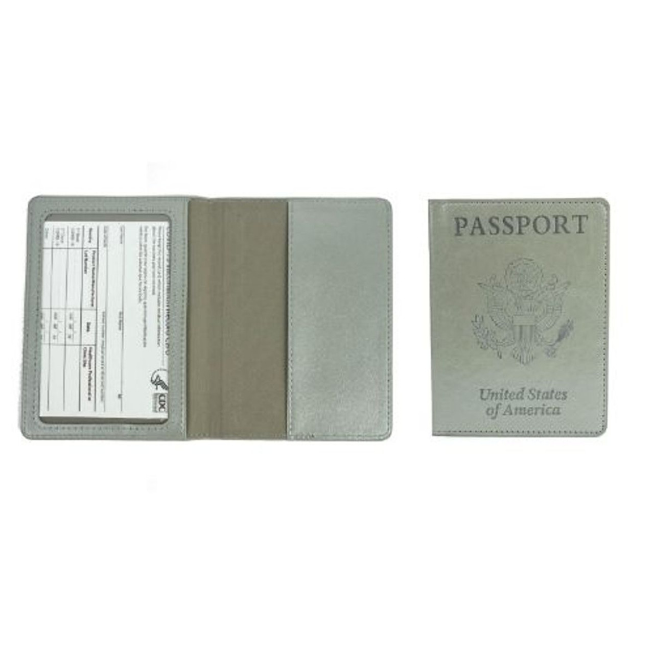 Passport Holder with Vaccination Card Protector  product image
