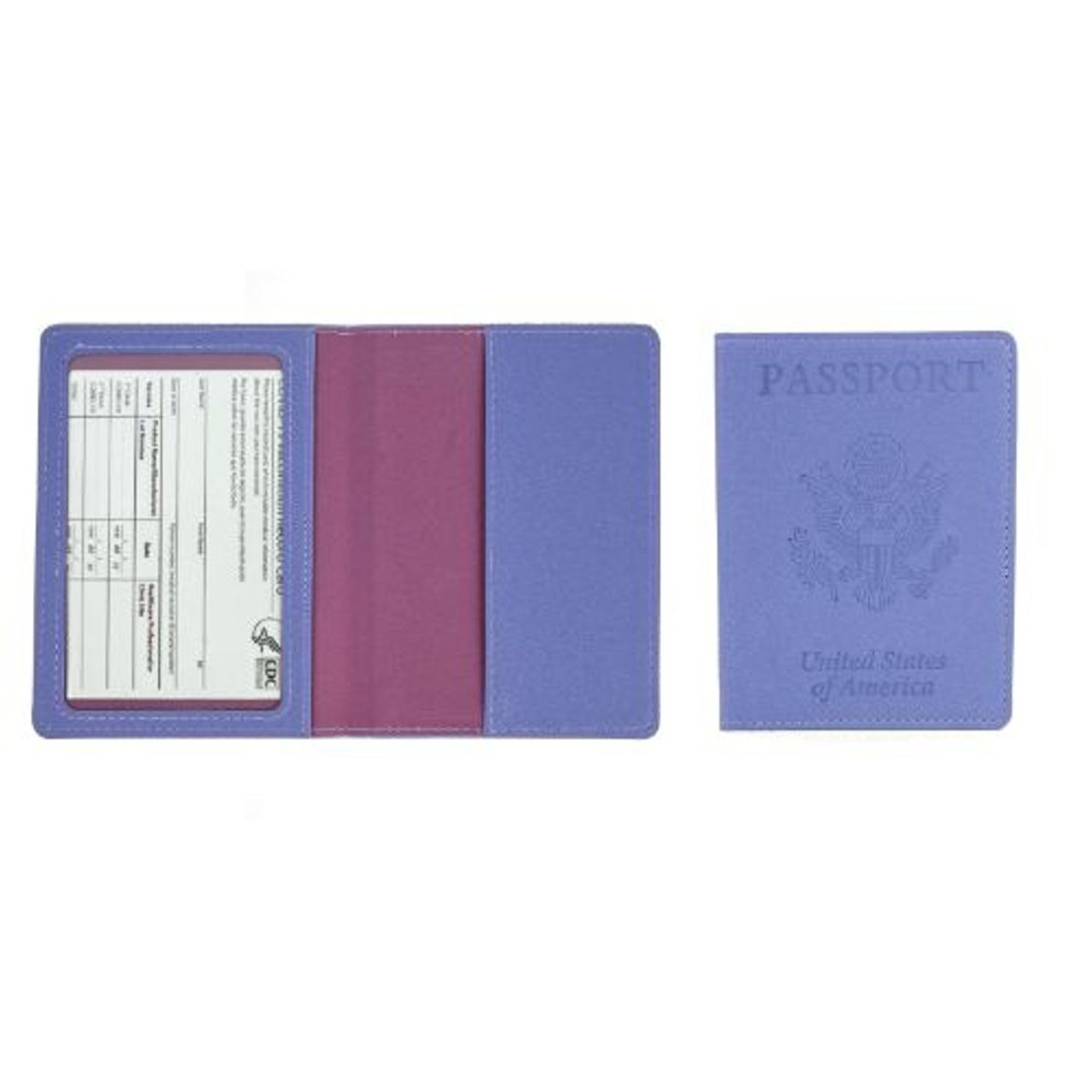 Passport Holder with Vaccination Card Protector  product image