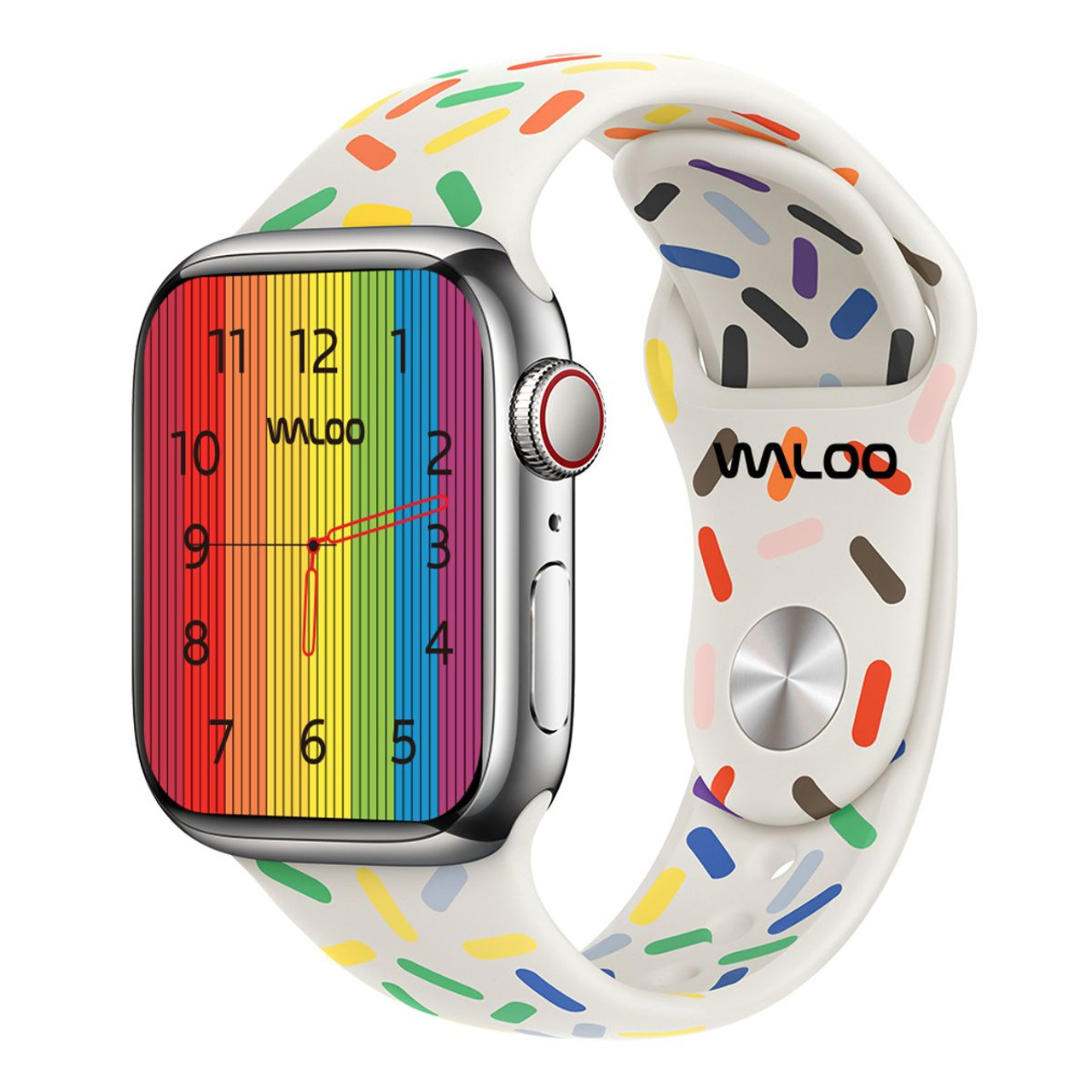 Waloo™ Sprinkle Pride Edition Sport Band for Apple Watch (Series 1-9) product image