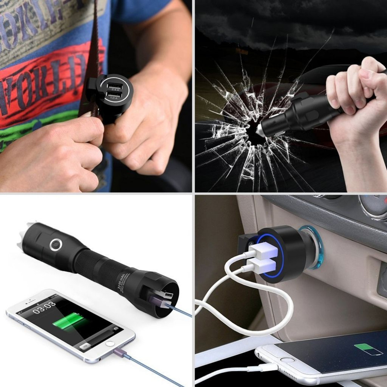 5-in-1 Multifunctional Car Emergency Escape Tool Kit product image