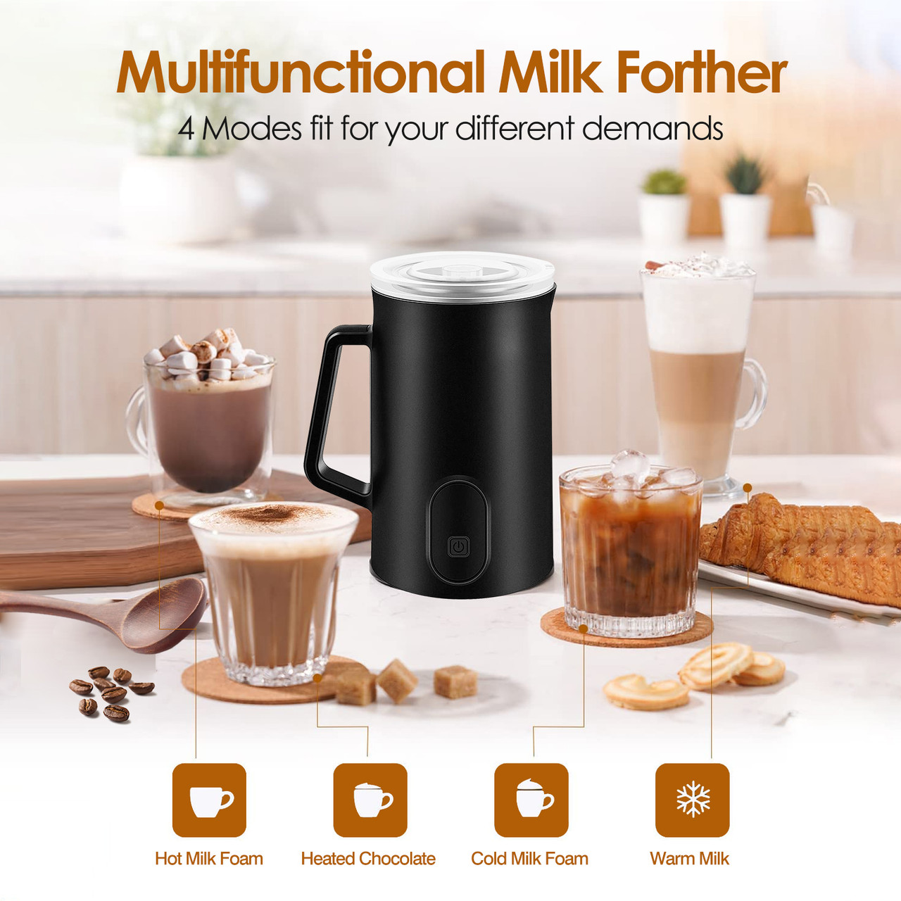 NewHome™ Instant Electric Milk Frother product image