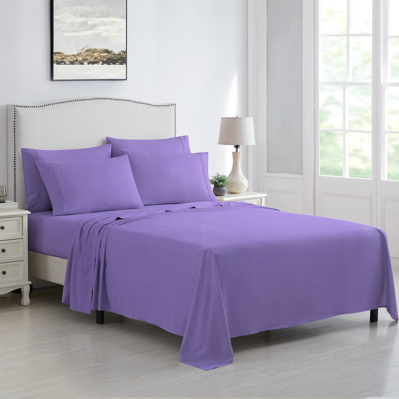 Kathy Ireland® 6-Piece Brushed Microfiber Sheet Set product image