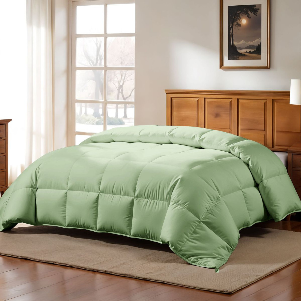 Hypoallergenic Luxury Goose Down-Alternative Comforter product image