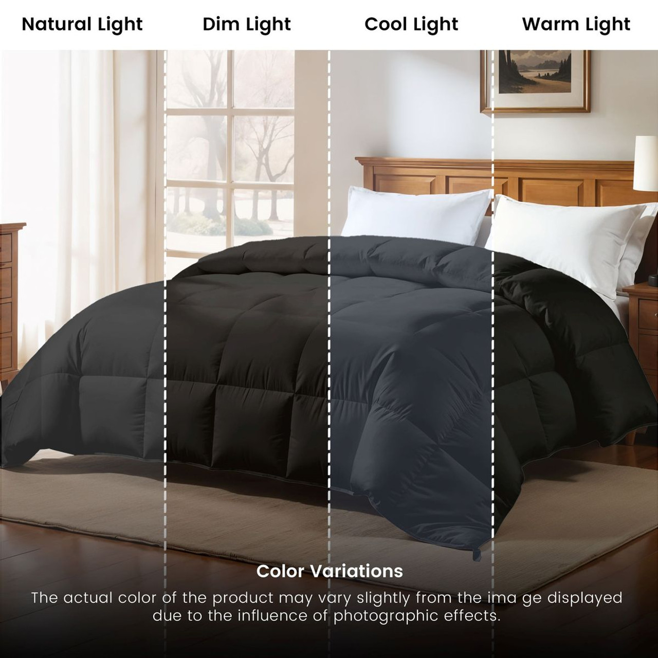 Hypoallergenic Luxury Goose Down-Alternative Comforter product image