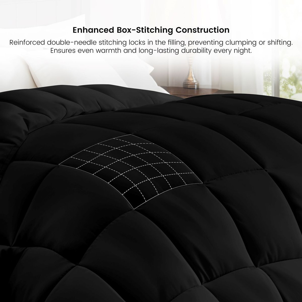 Hypoallergenic Luxury Goose Down-Alternative Comforter product image