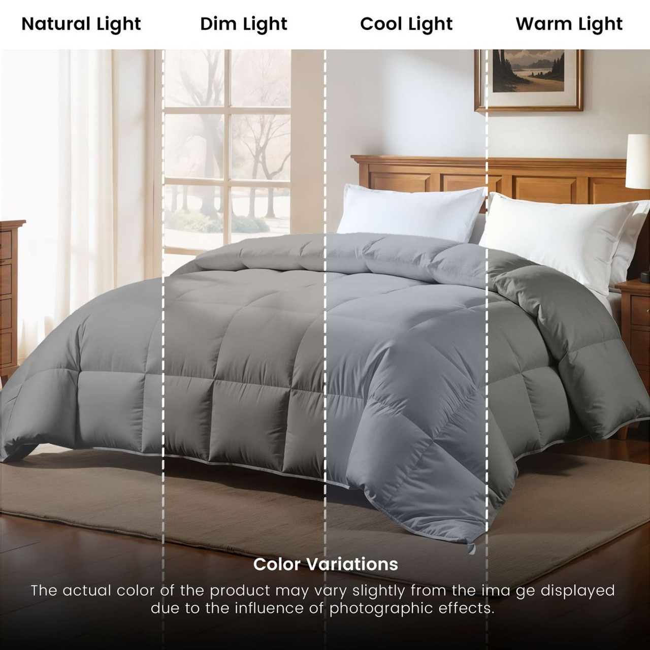 Hypoallergenic Luxury Goose Down-Alternative Comforter product image