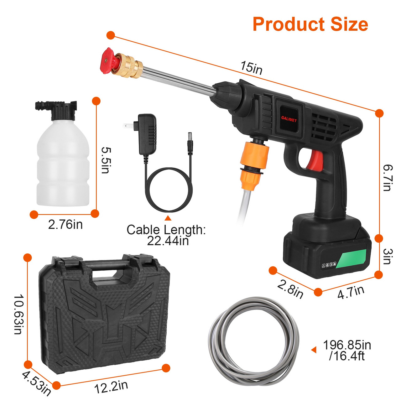 iMounTEK® Cordless Power Pressure Washer product image