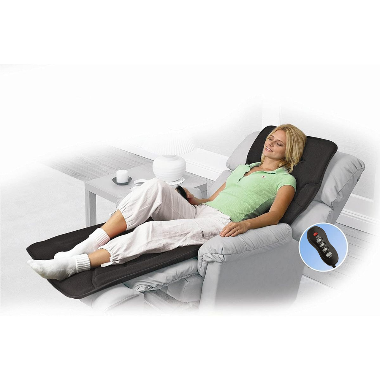 Heated Full Body Massage Mat with Remote Control product image