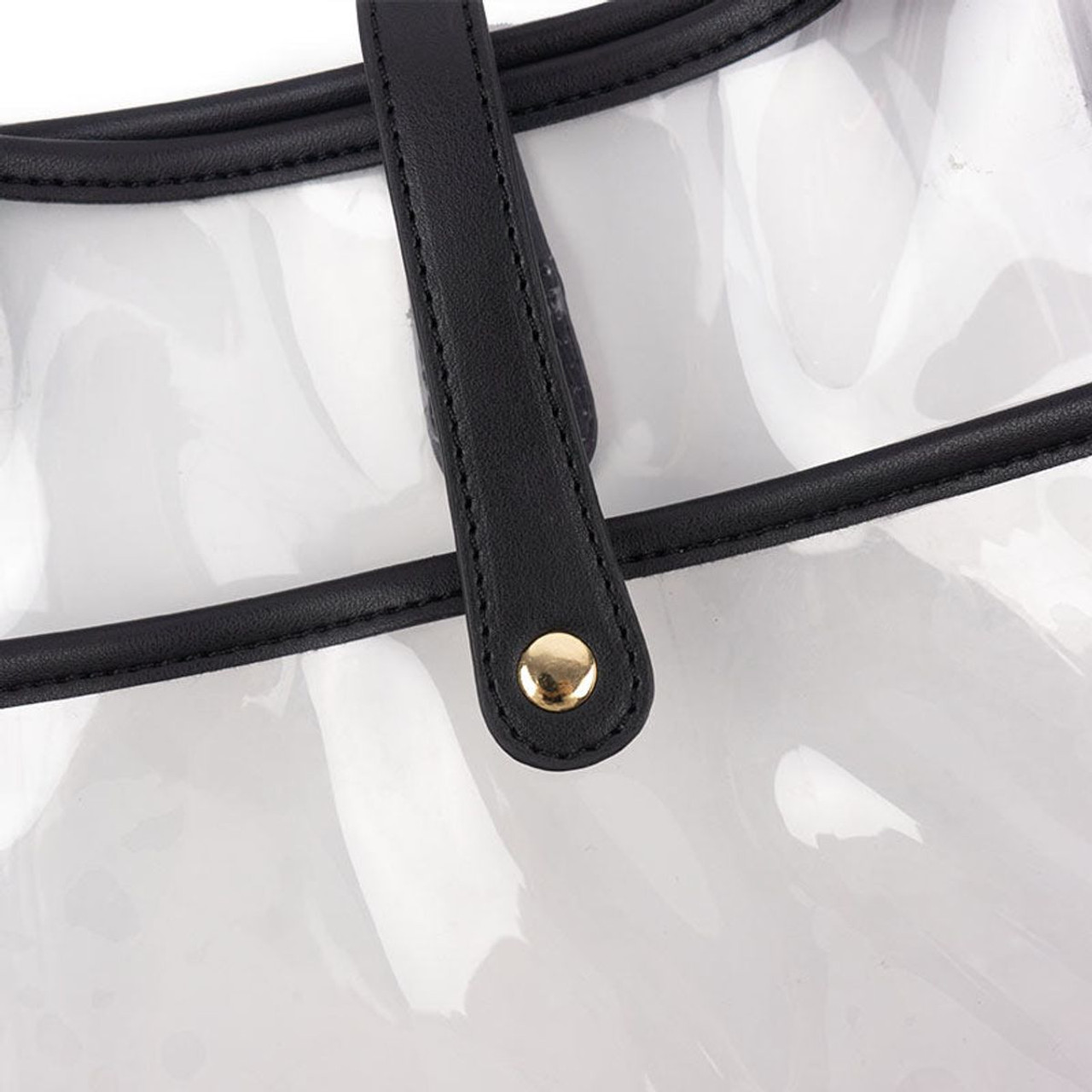 Clear Courier Bag | Choose Your Strap product image
