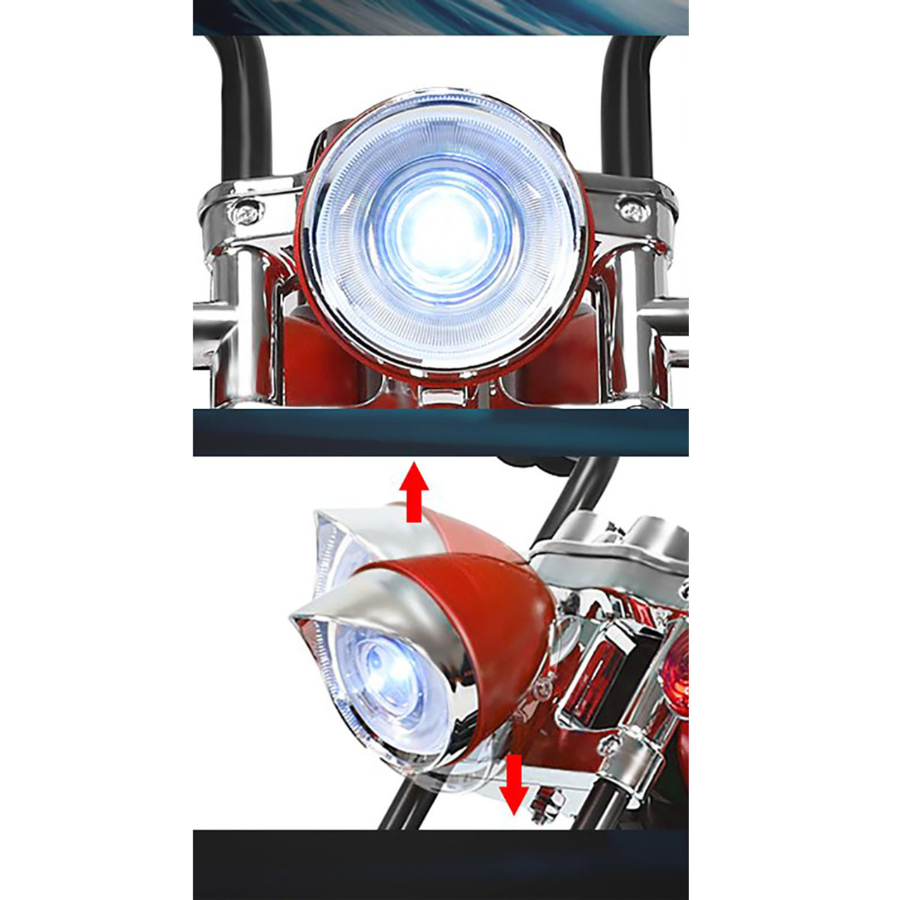 Kids' 6V 3-Wheel Ride-on Motorbike with Horn & Headlight product image