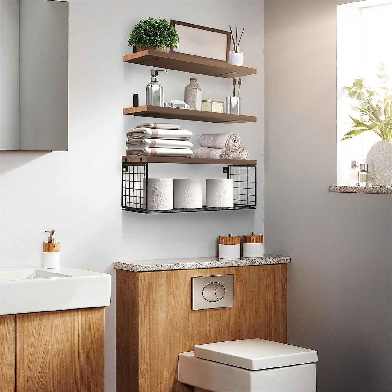 NewHome™ Wall-Mounted Storage Shelves product image