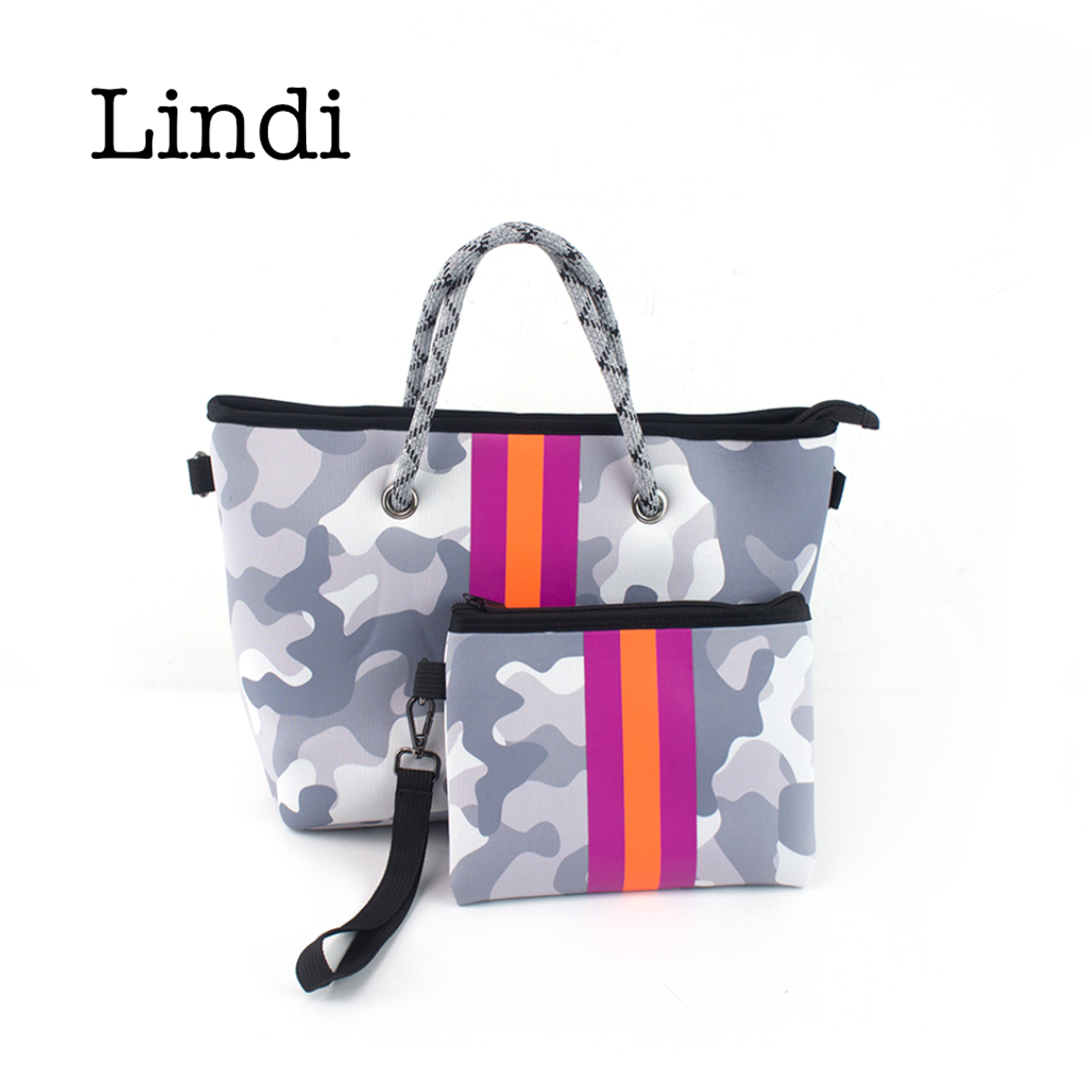 Neoprene Handbag and Wristlet product image