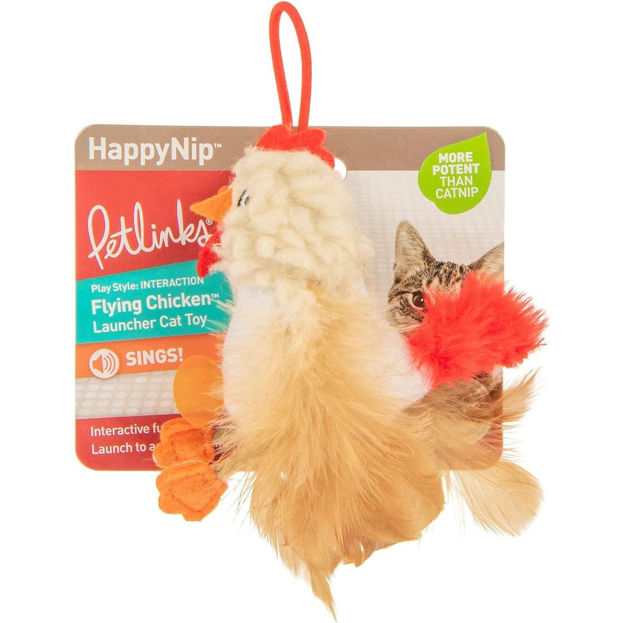 Petlinks® HappyNip™ Flying Chicken™ Launcher Cat Toy product image