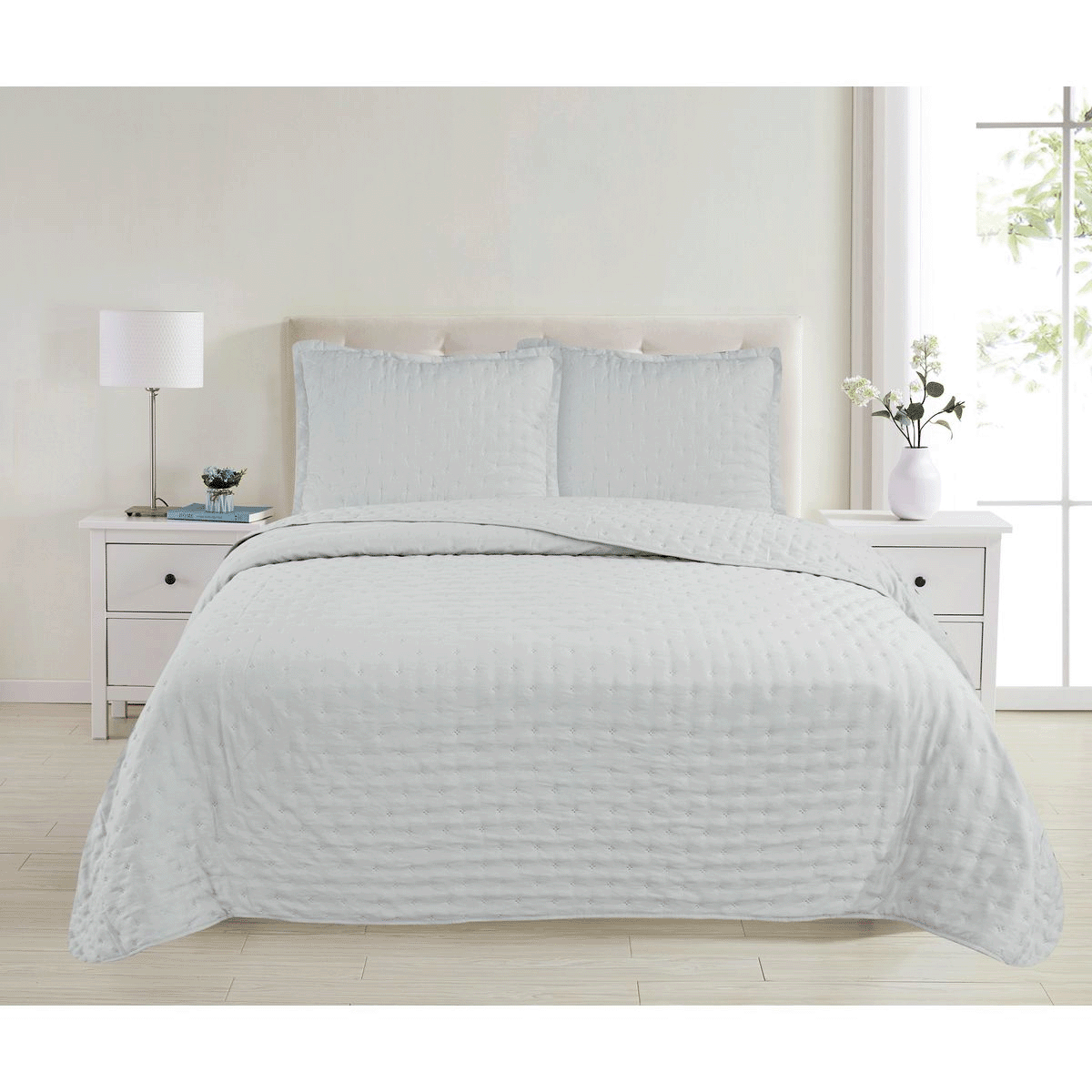 Garment Washed Quilt Set DailySteals