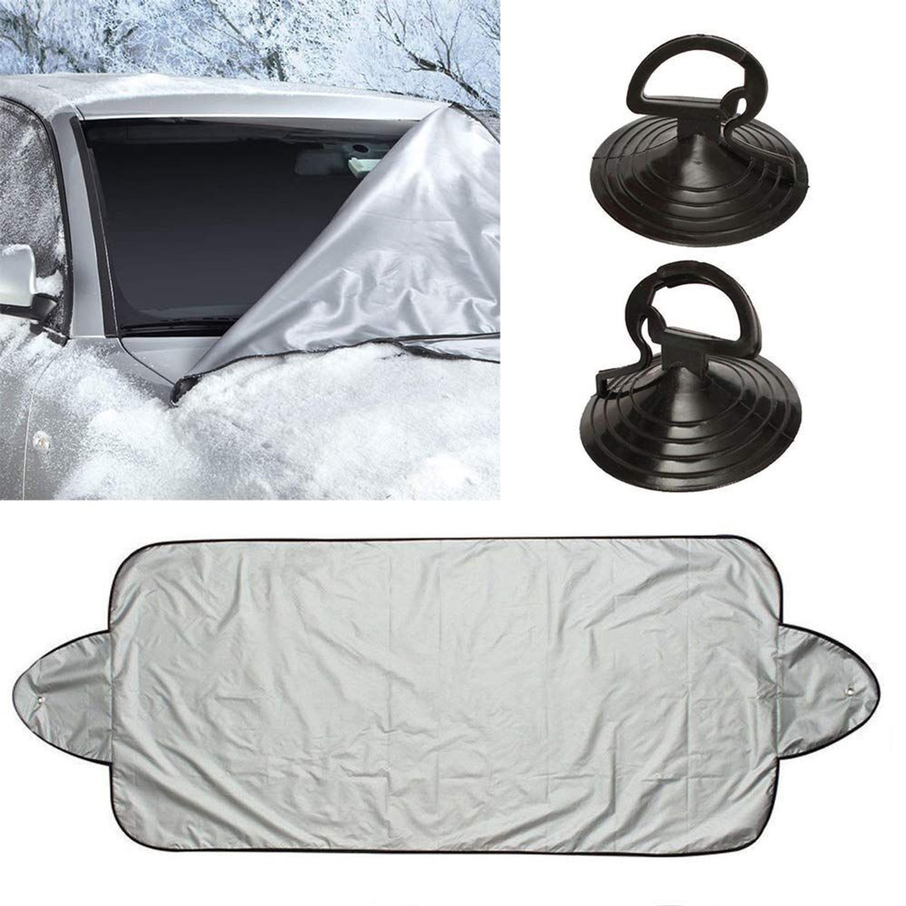 Reversible Car Windshield Protector for Winter Snow & Summer Heat product image