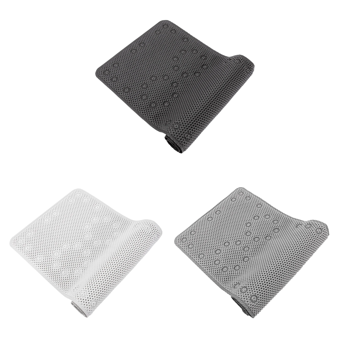 36 x 17-Inch Shower & Bathtub Mat with Suction Cups & Drainage Holes product image