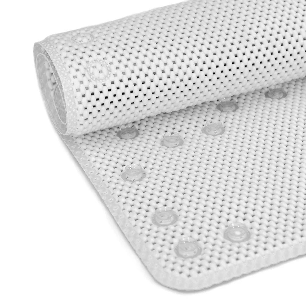 36 x 17-Inch Shower & Bathtub Mat with Suction Cups & Drainage Holes product image