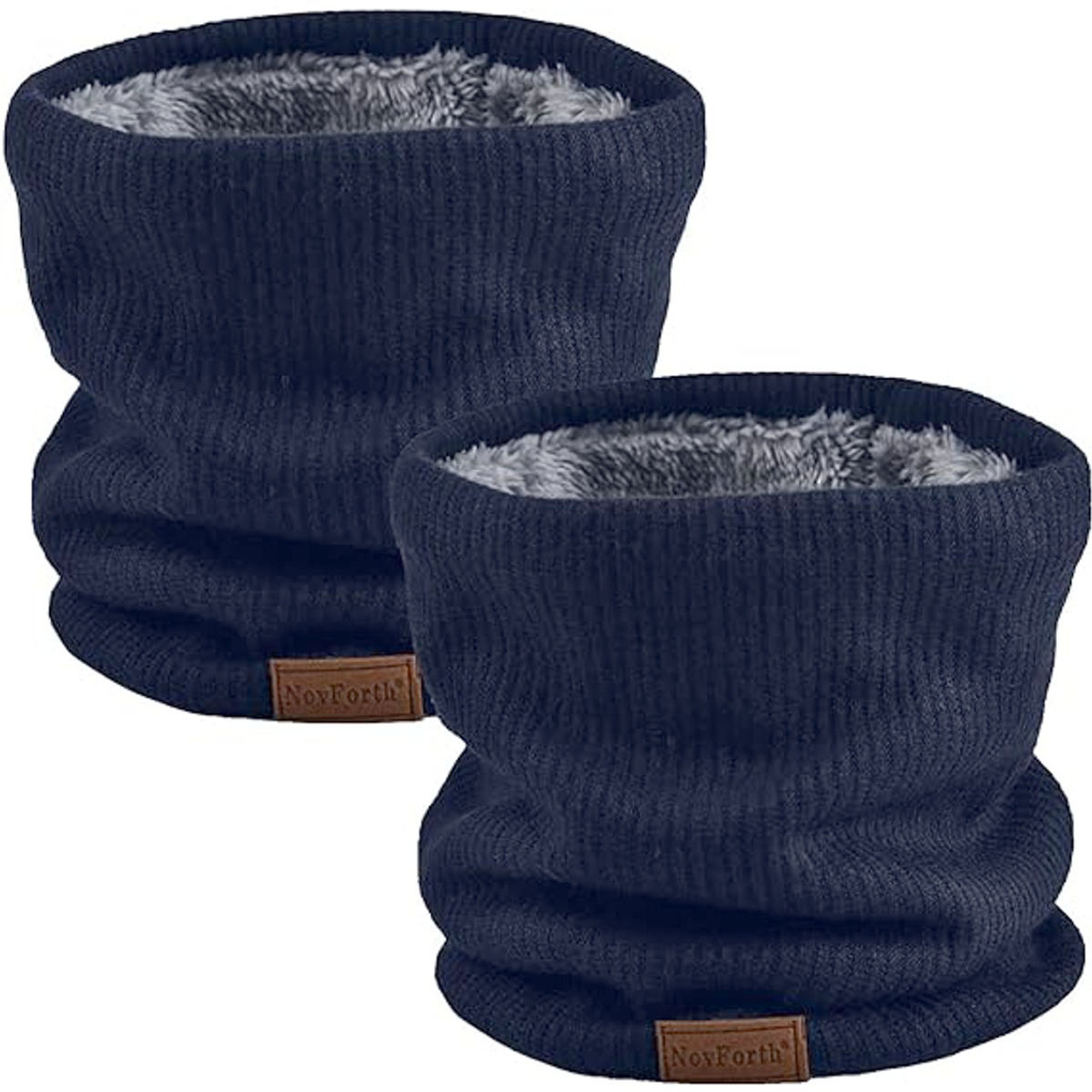 NovForth® Thick Fleece-Lined Winter-Warm Neck Gaiter (1- or 2-Pack) product image