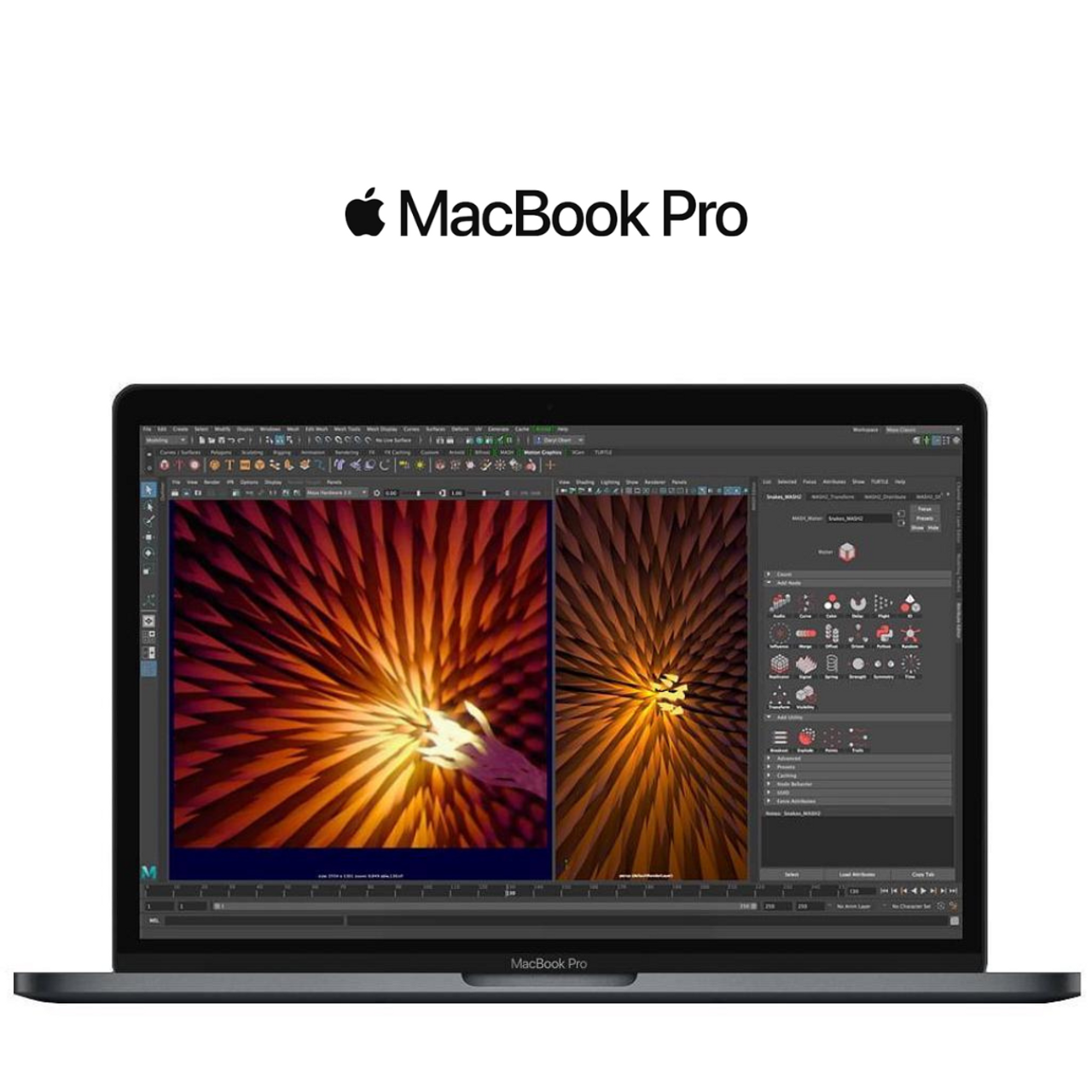Apple® MacBook Pro with Touchbar, 13.3-Inch, 16GB RAM, 256/512GB SSD product image