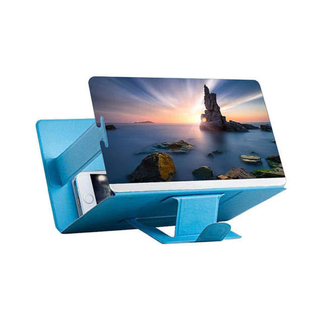 Foldable Phone Screen Magnifier with Non-Slip Stand & Eye Protection (1- or 2-Pack) product image