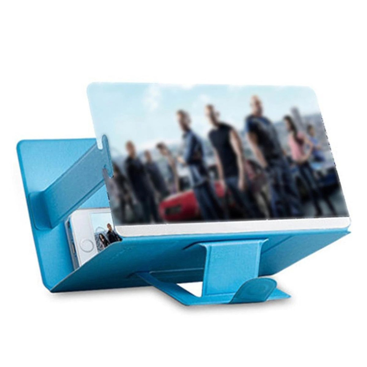 Foldable Phone Screen Magnifier with Non-Slip Stand & Eye Protection (1- or 2-Pack) product image