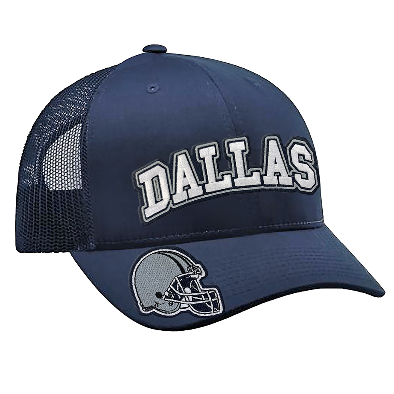 Embroidered Football Trucker Cap product image