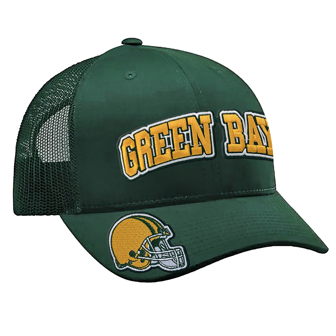 Embroidered Football Trucker Cap product image