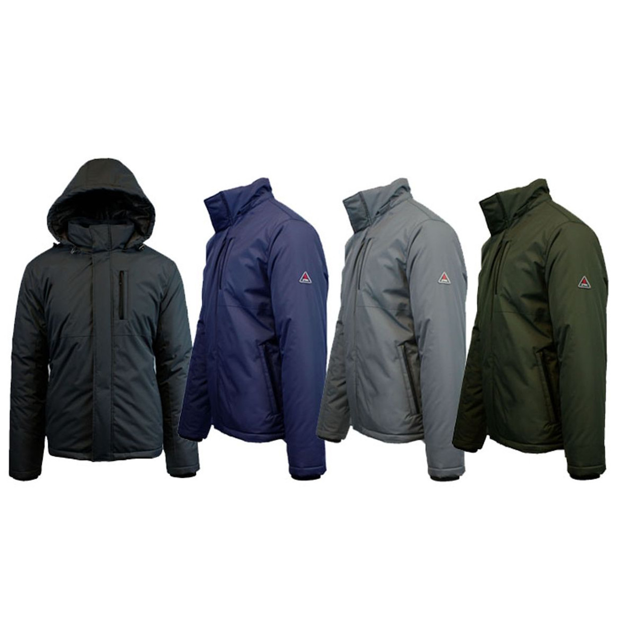 Men's Heavy Weight Water Resistant Tech Jacket with Detachable Hood product image