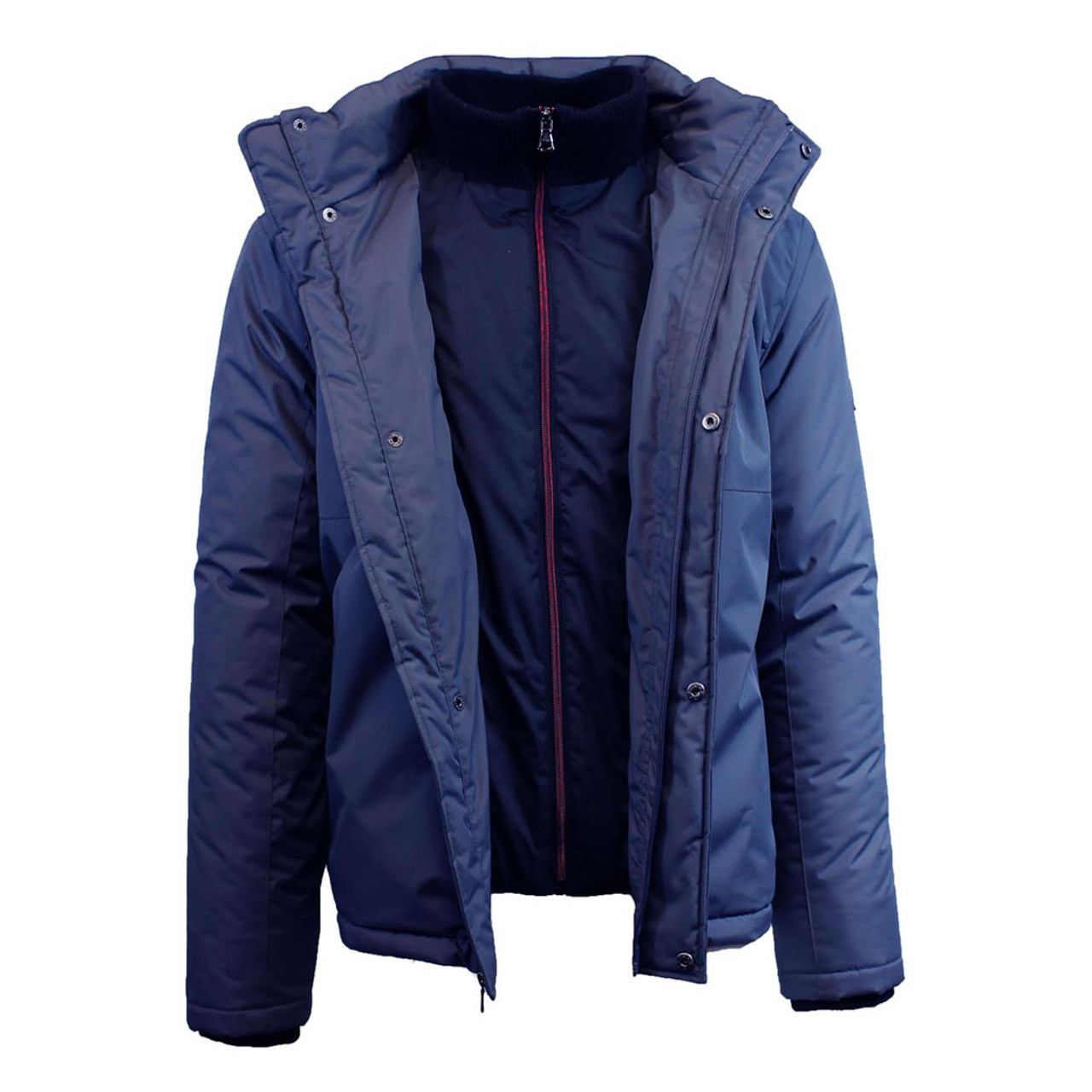 Men's Heavy Weight Water Resistant Tech Jacket with Detachable Hood product image