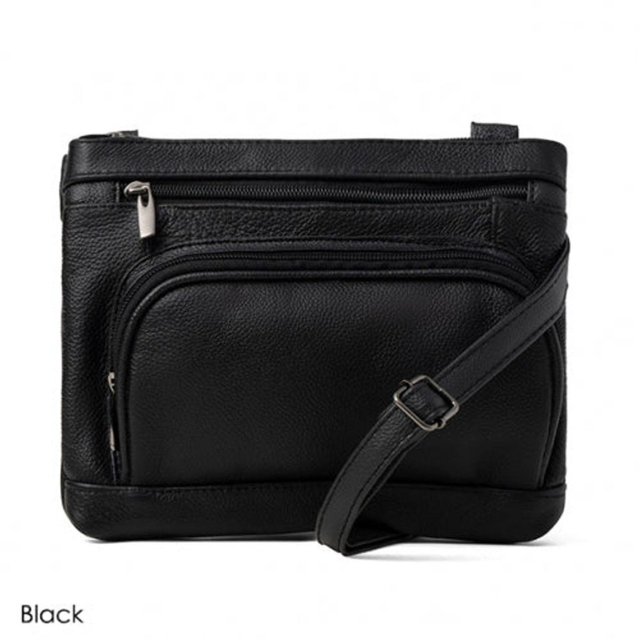 Super Soft Leather Wide Crossbody Bag product image