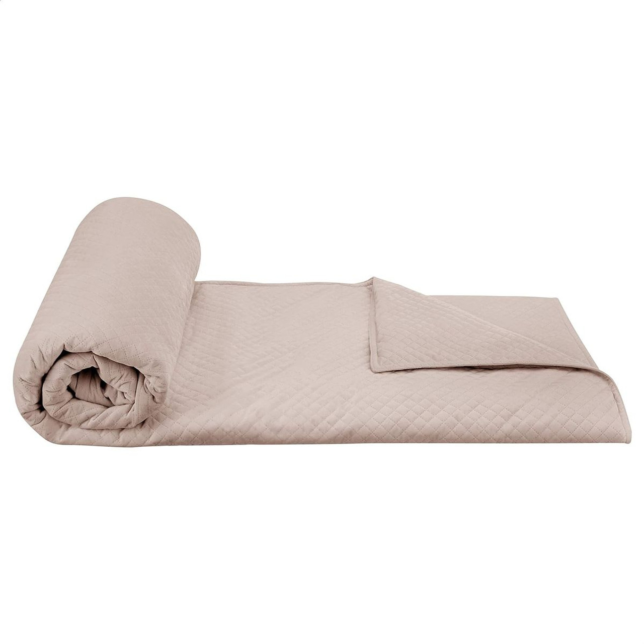 Full/Queen Quilted Minky Weighted Blanket Cover by Amazon Basics® product image
