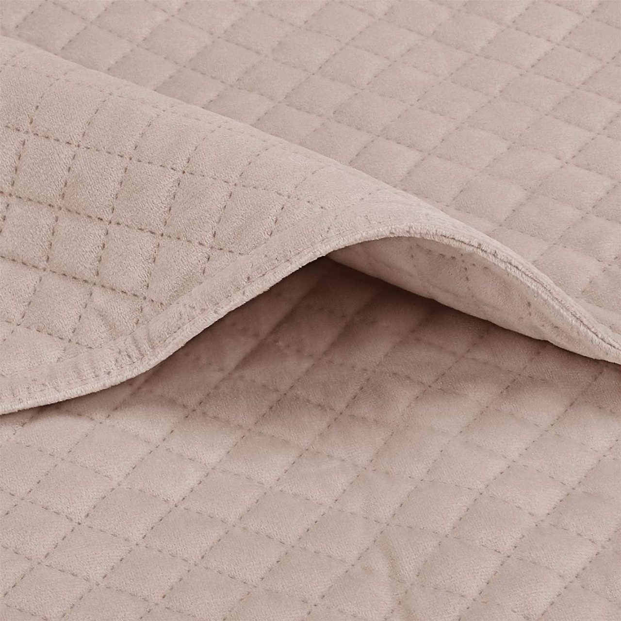 Full/Queen Quilted Minky Weighted Blanket Cover by Amazon Basics® product image