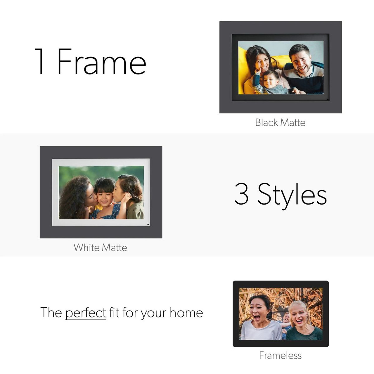 SimplySmartHome 8-inch PhotoShare Smart Frame  product image