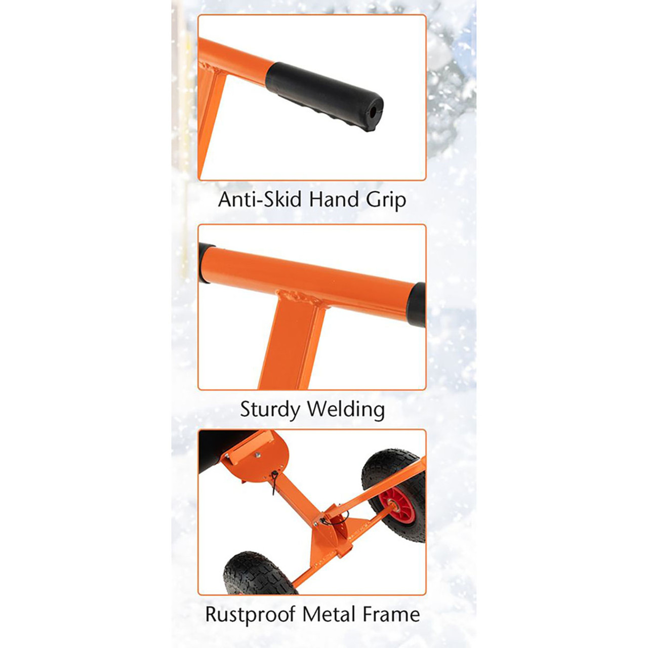 29-Inch Snow Pusher for Driveway product image