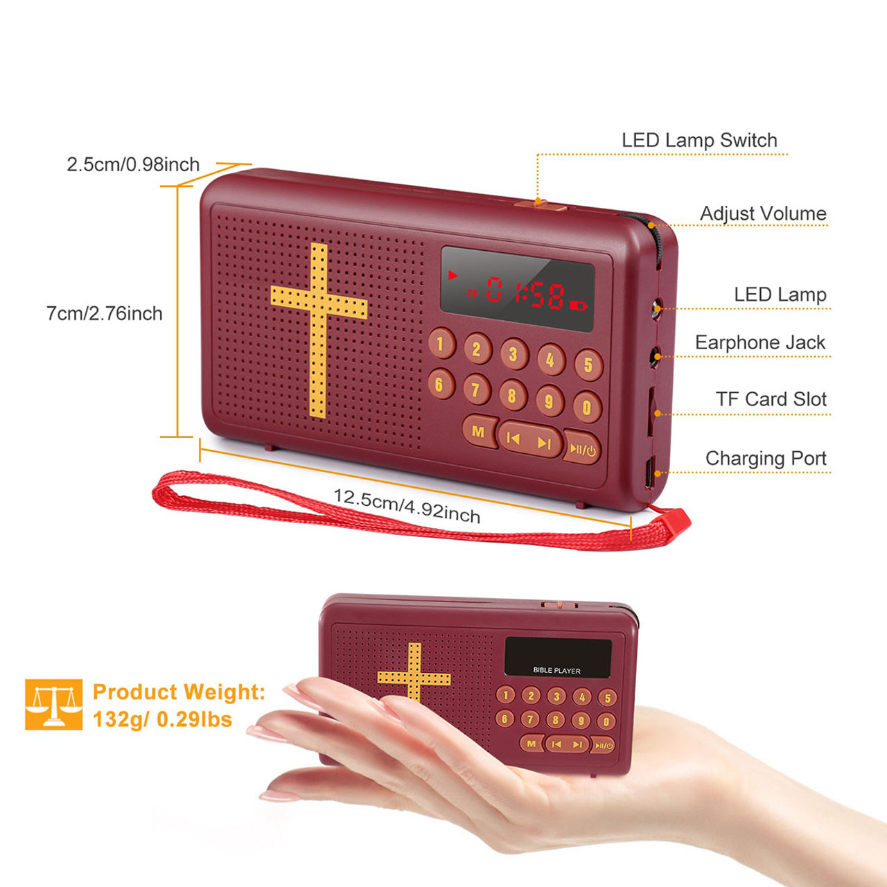 iMounTEK® Audio Bible Player product image