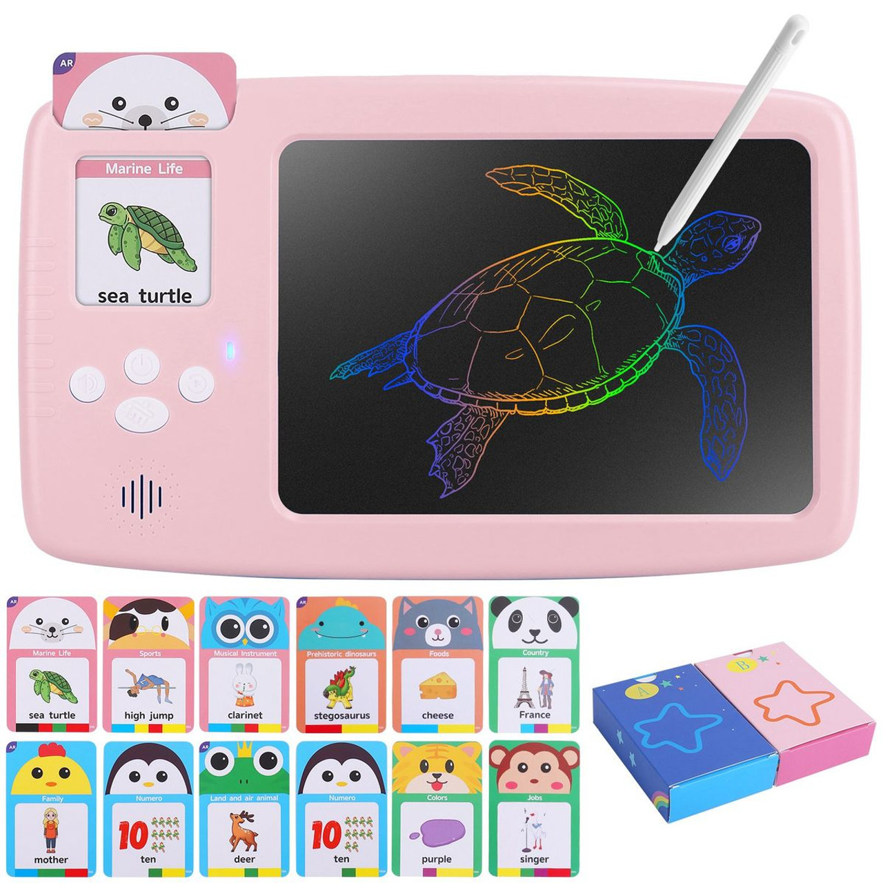 iMounTEK® LCD Flashcard Writing Tablet product image