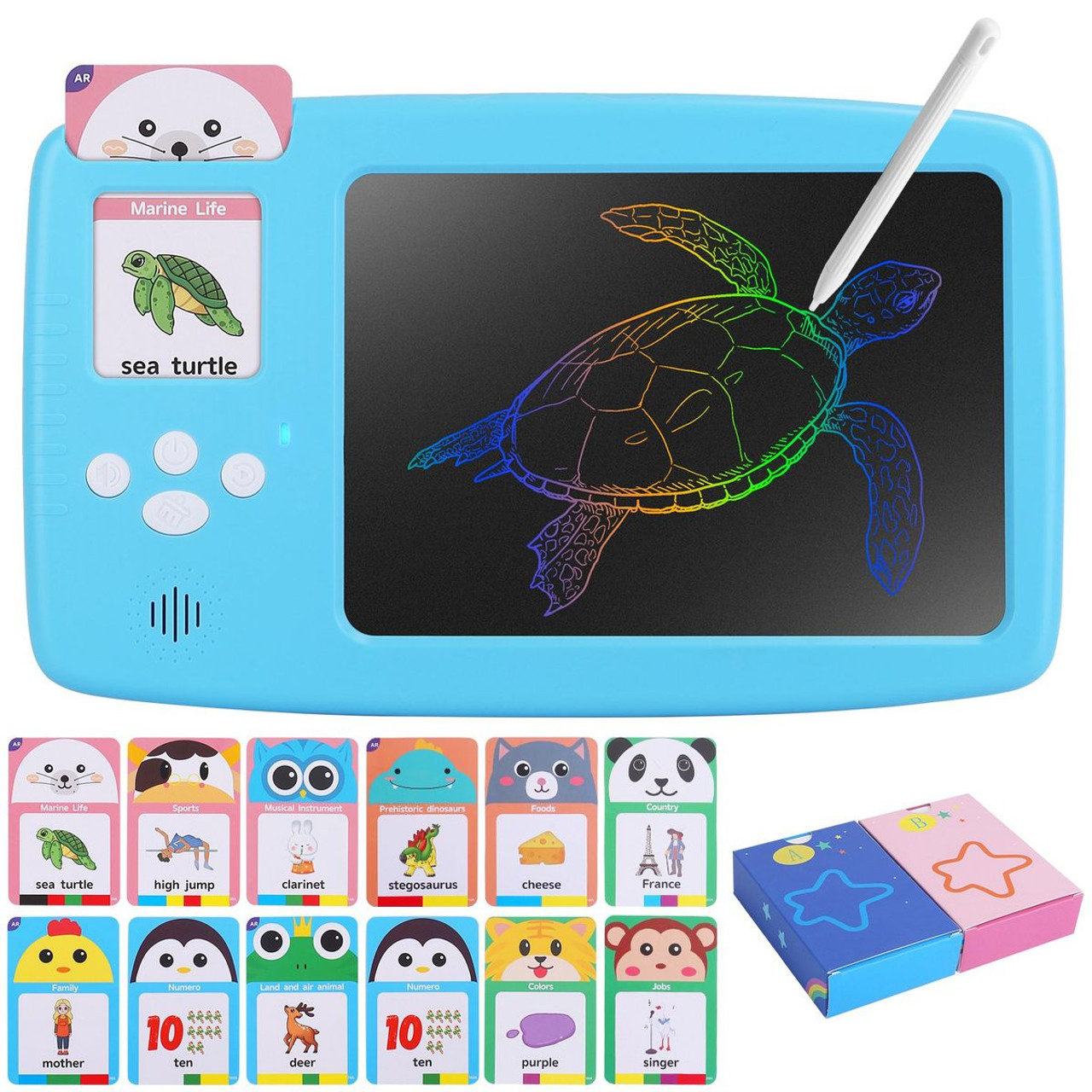 iMounTEK® LCD Flashcard Writing Tablet product image