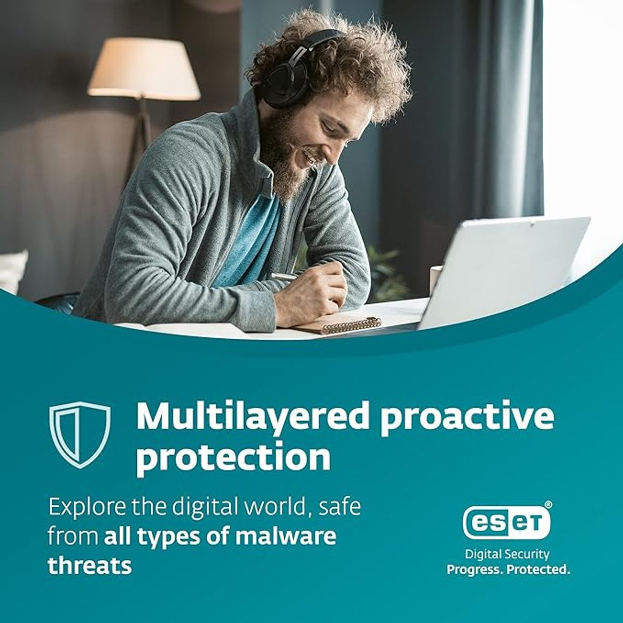 ESET® NOD32 Antivirus Digital Software - 2024 Edition (1 Device/1 Year) product image