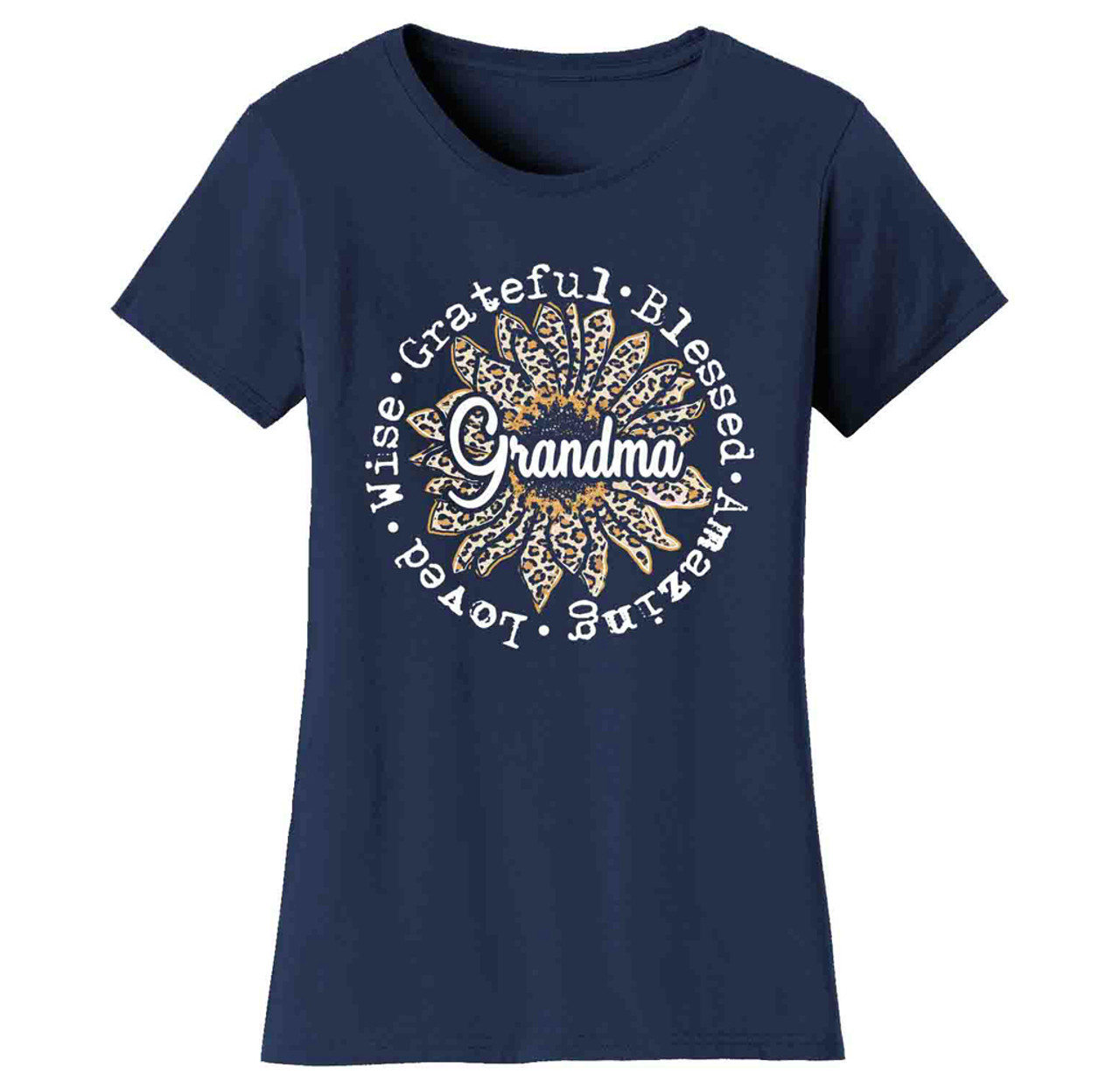 Leopard Sunflower Mother's Day T-Shirts product image